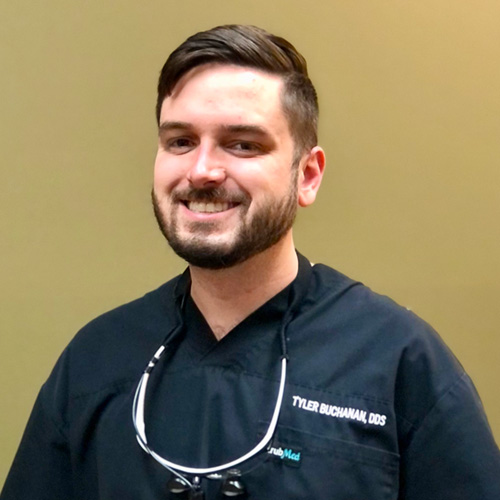 Dr. Tyler Buchanan at Reflections Dental Centre in Seattle